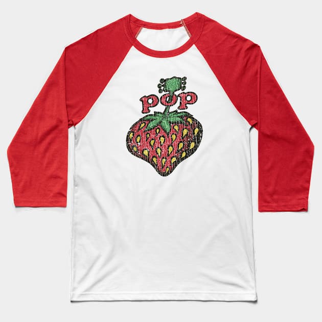 Strawberry Fields Pop Festival 1970 Baseball T-Shirt by JCD666